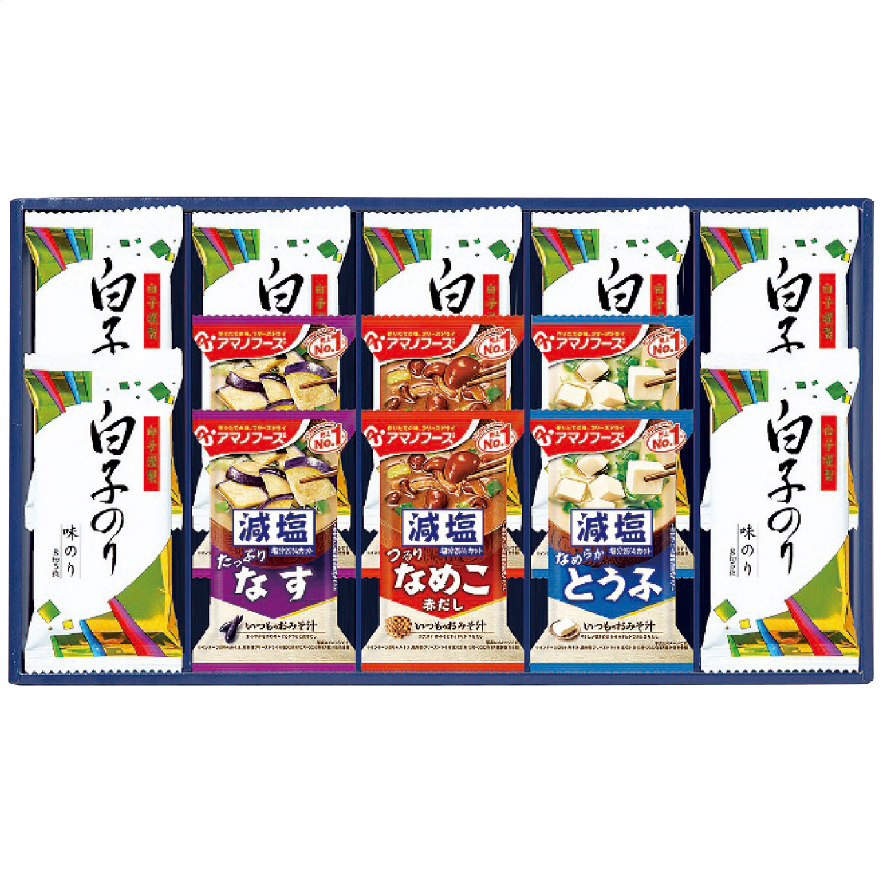 アマノフーズ＆白子味のり詰合せ 6393-40