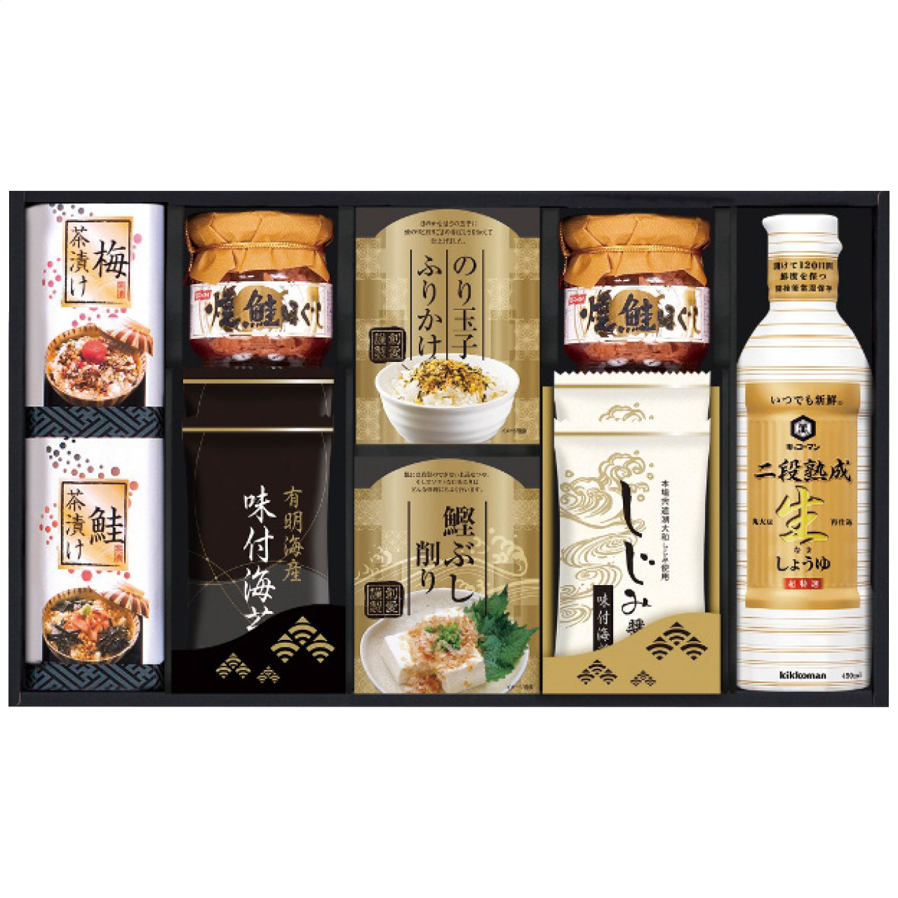 キッコーマン二段熟成生しょうゆ＆食卓詰合せ KJ-40