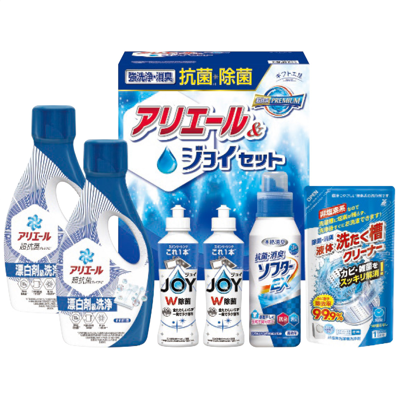 抗菌除菌・アリエール＆ジョイセット SAJ-40X