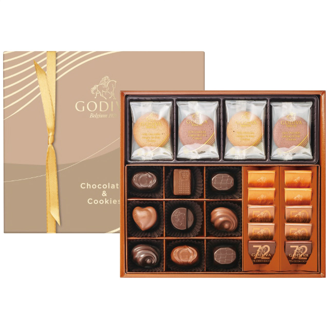 チョコレート＆クッキー アソートメント (チョコレート19粒入/クッキー8枚入) GCC-27P