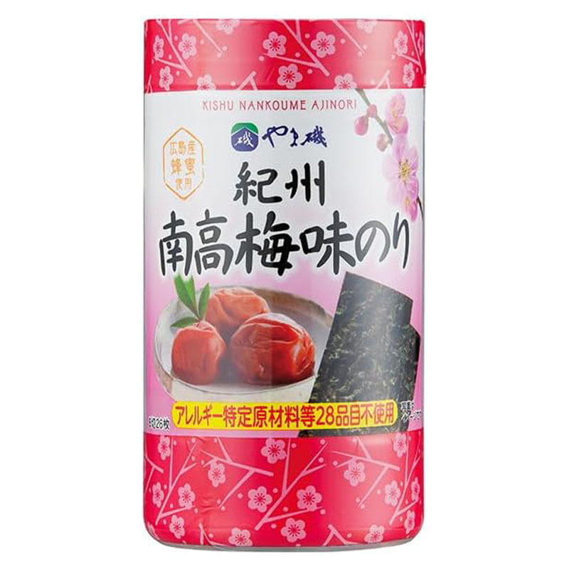 定価420円　紀州南高梅味のりカップG　（8切26枚）賞味期限：製造より450日