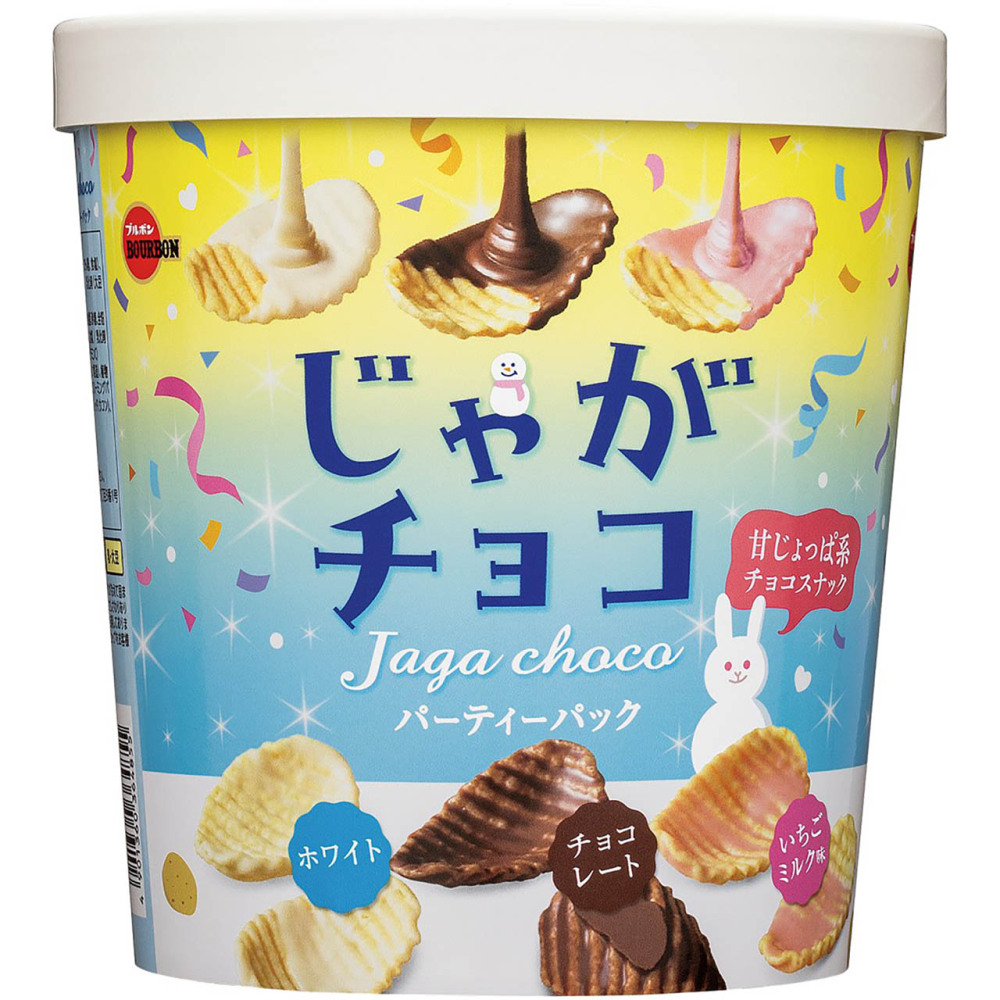 締め切り8月24日（月）ブルボン　じゃがチョコパーティーパック　※納品は10月20日以降です