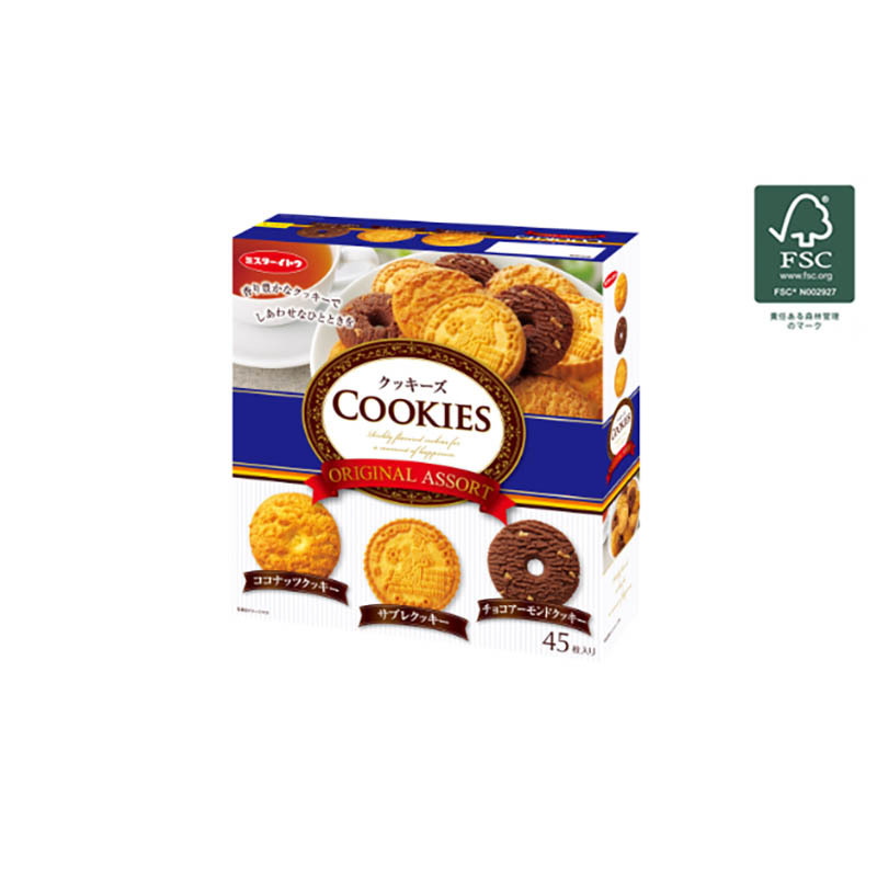 定価750円　クッキーズオリジナルアソート　※賞味期限　製造より360日