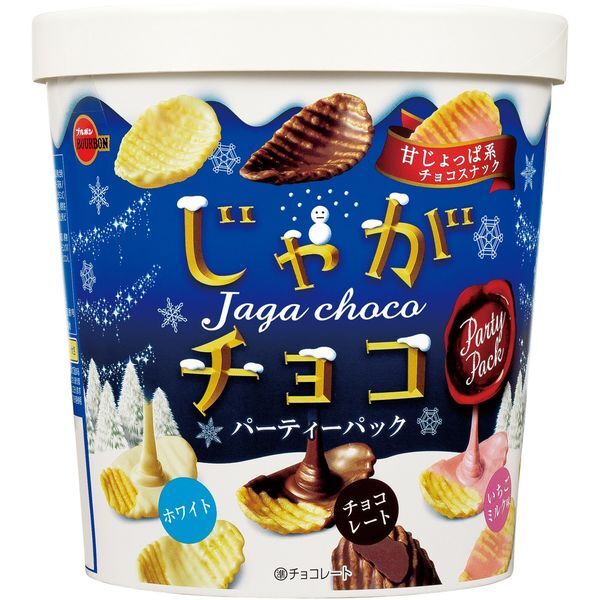 じゃがチョコパーティーパック　※関連商品（4944-715、727、739、741）の取り合わせ10ケースからご注文承ります
