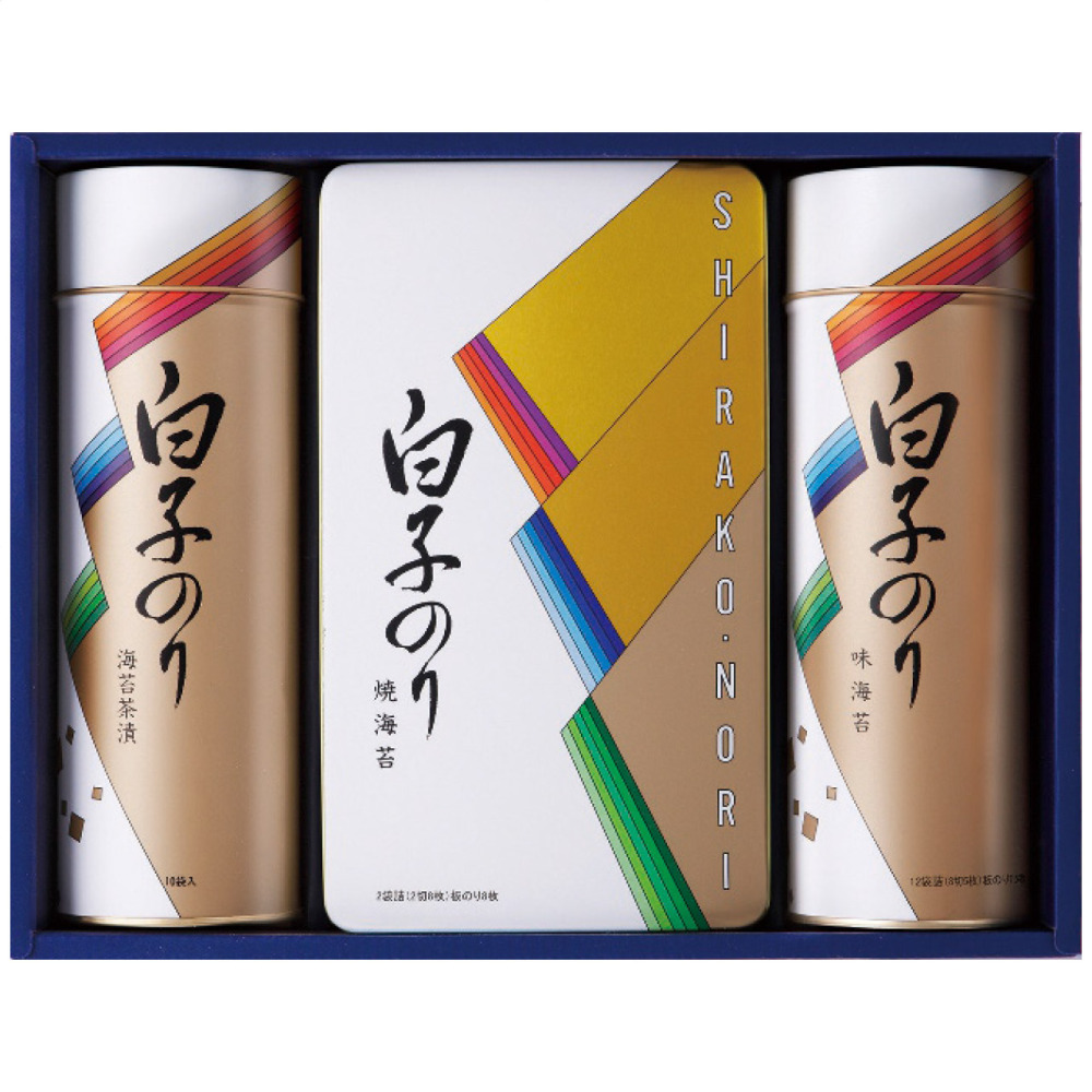 定価3,000円　白子 のり・お茶漬け詰合せ　賞味期限：製造日より1080円